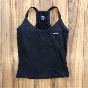 Reebok Black Racerback Tank Top